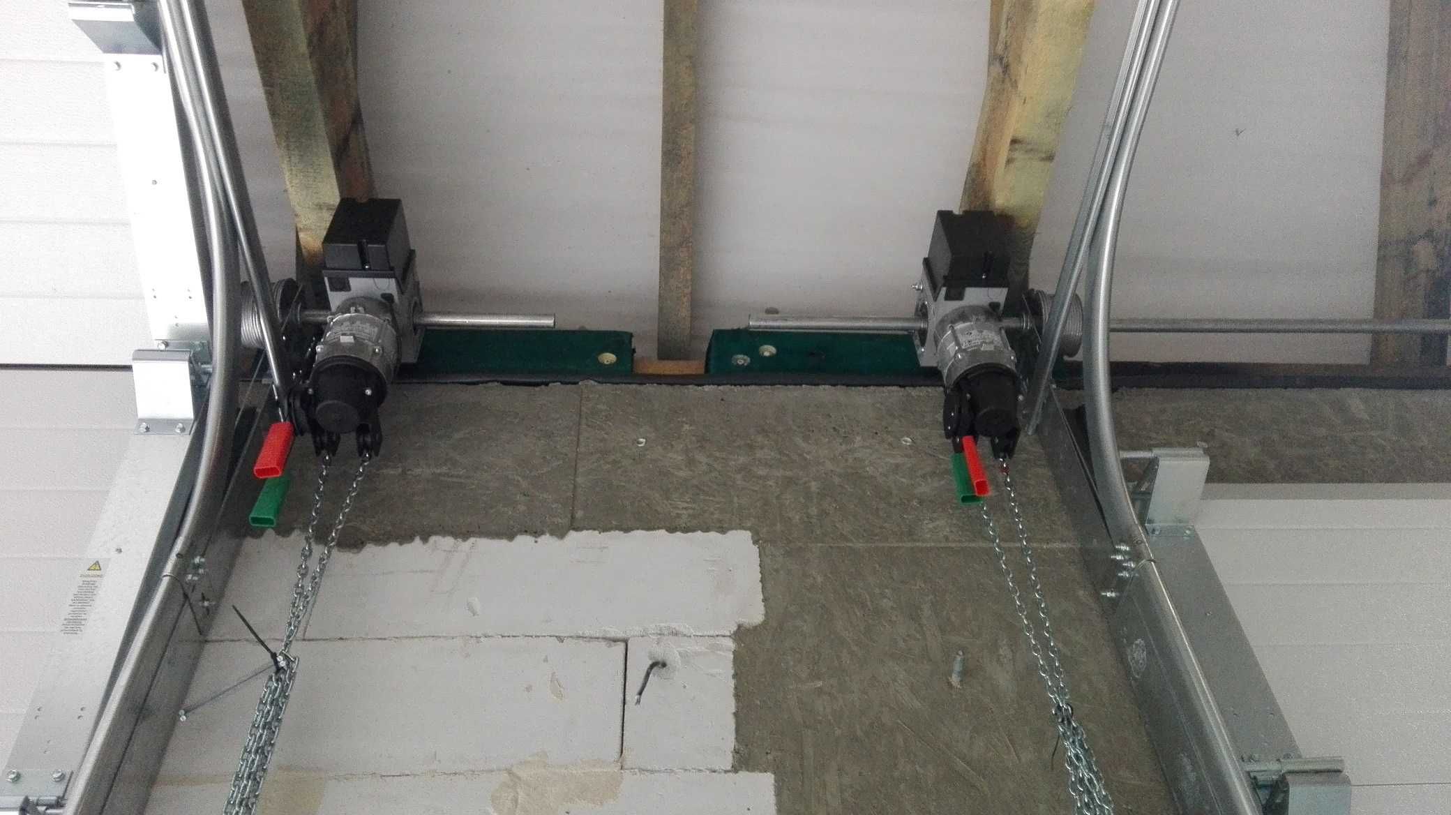 Napęd, automat do bramy garażowej przemysłowej na wał, niemiecki gfa