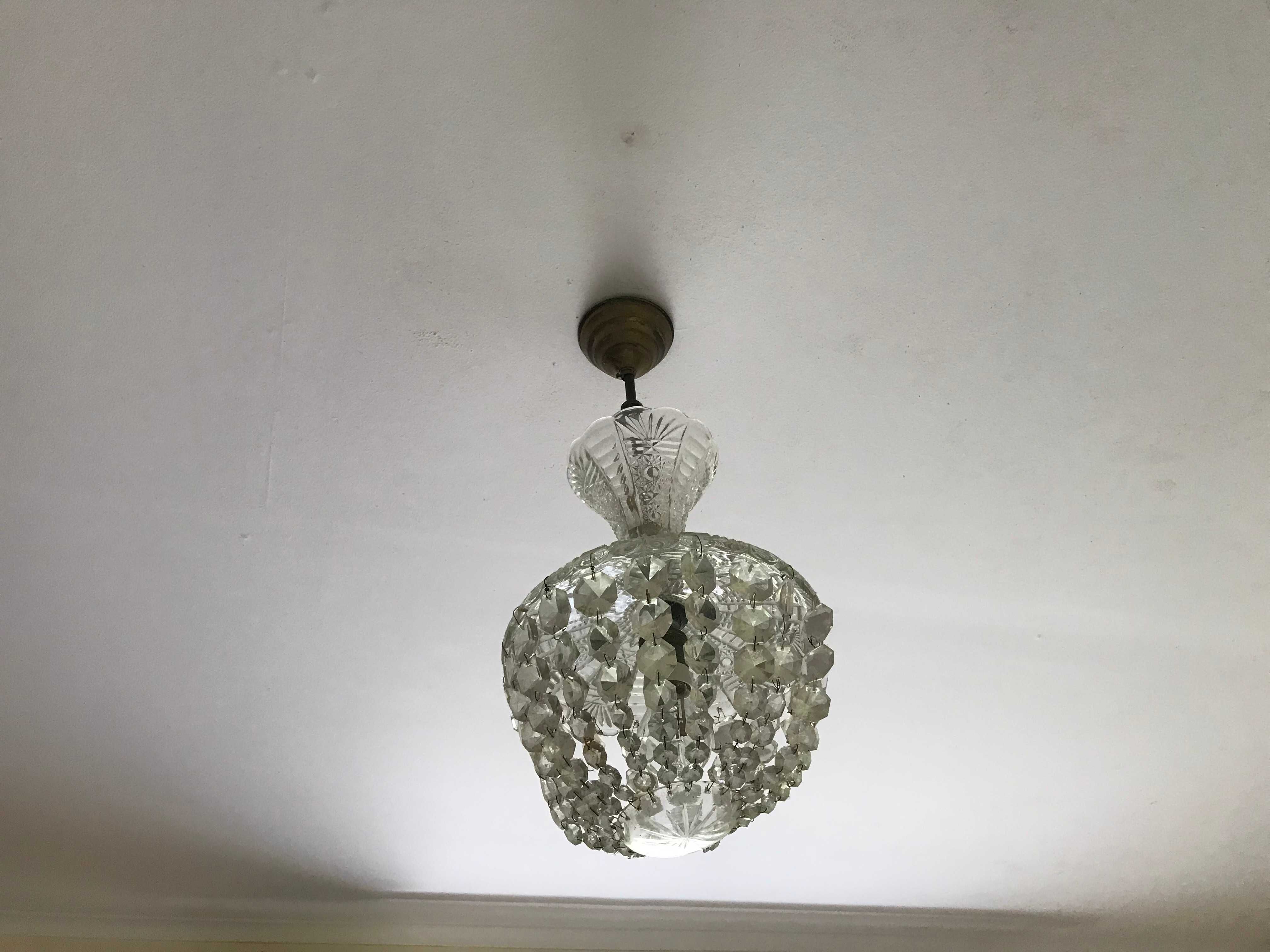 Lustre de Teto em Vidro