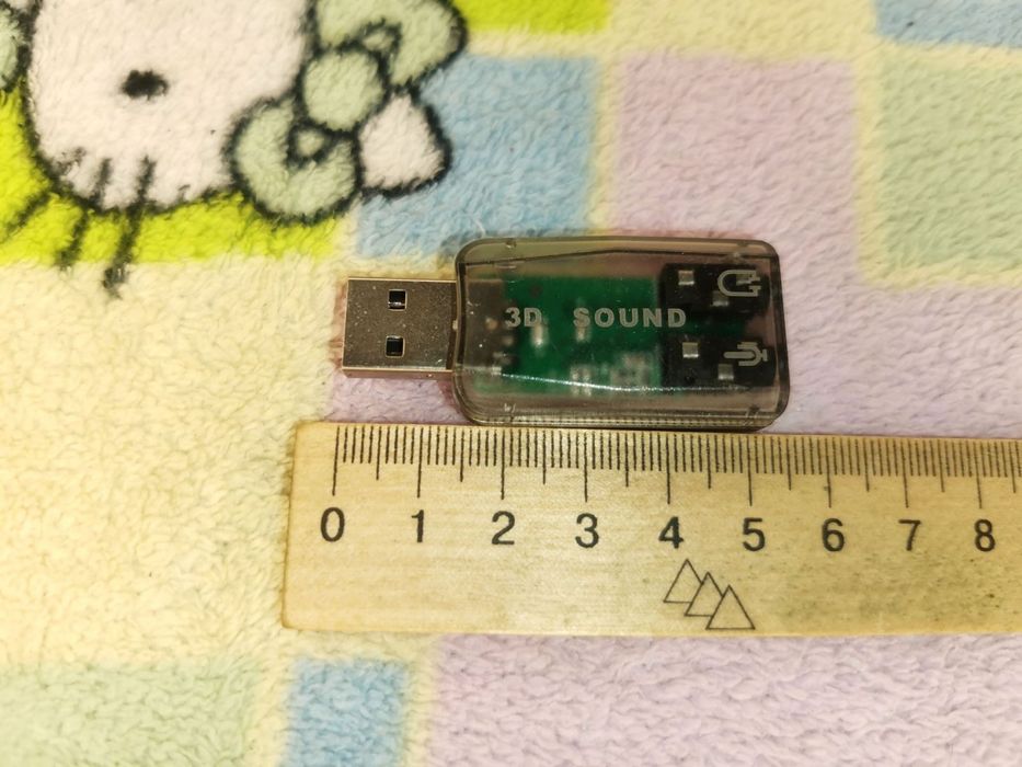 Звуковая карта USB Внешняя Быстрая Замена Сгоревшей Звуковой Карты