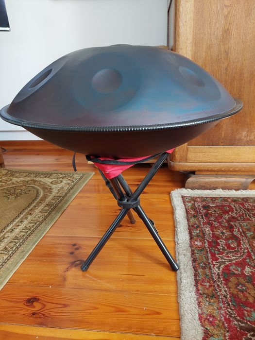 Zestaw Handpan 432Hz fioletowy niebieski