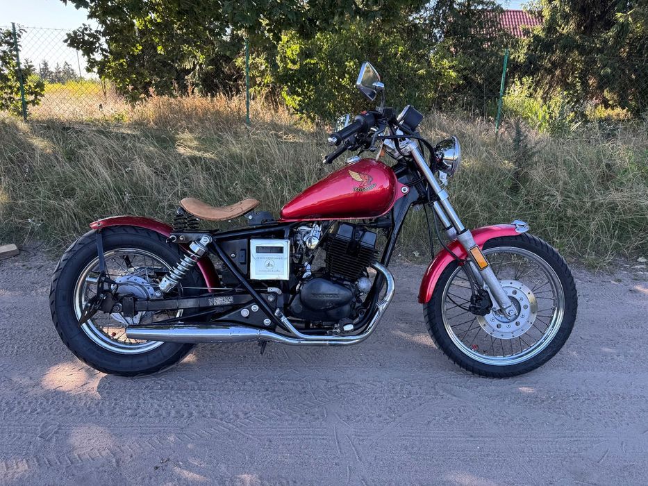 Honda CMX 250 Rebel 1986r Bobber bober na kat A2