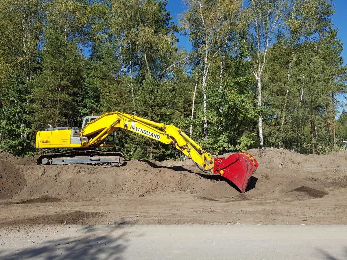 Oryginalna łyżka przesiewająca Rotastar do koparki 20-30 ton