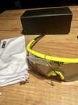 Okulary Rowerowe Bliz Matrix - Lime Green + smoke with silver mirror
