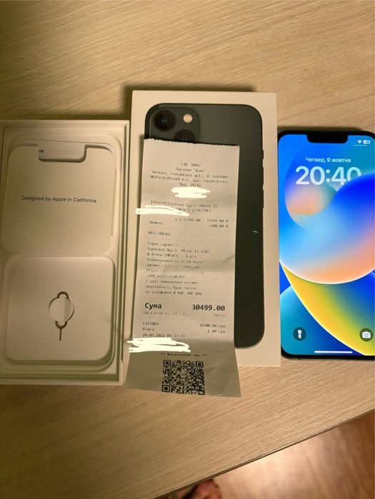 Apple iPhone 13 128gb Green Neverlock