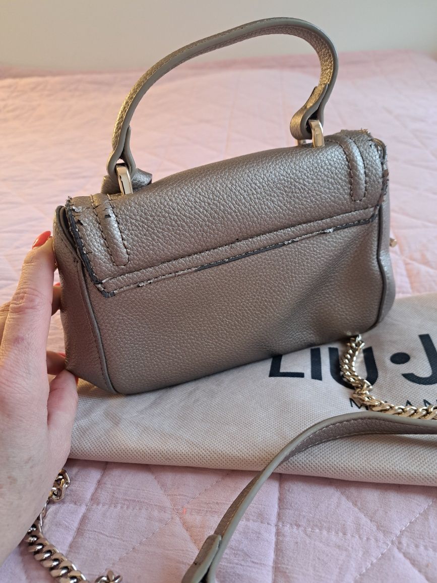 Liu Jo crossbody torebka złota