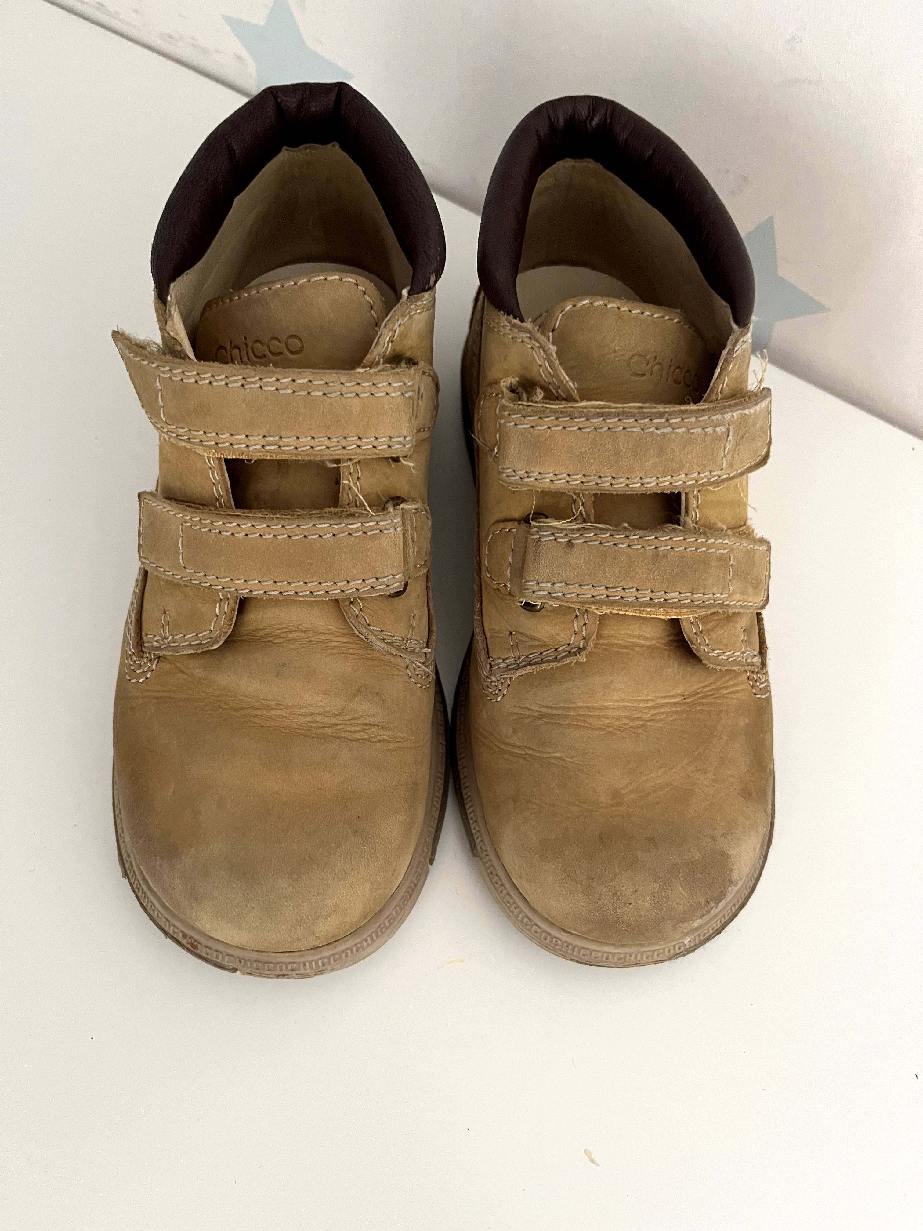 Botas chicco com velcro 29