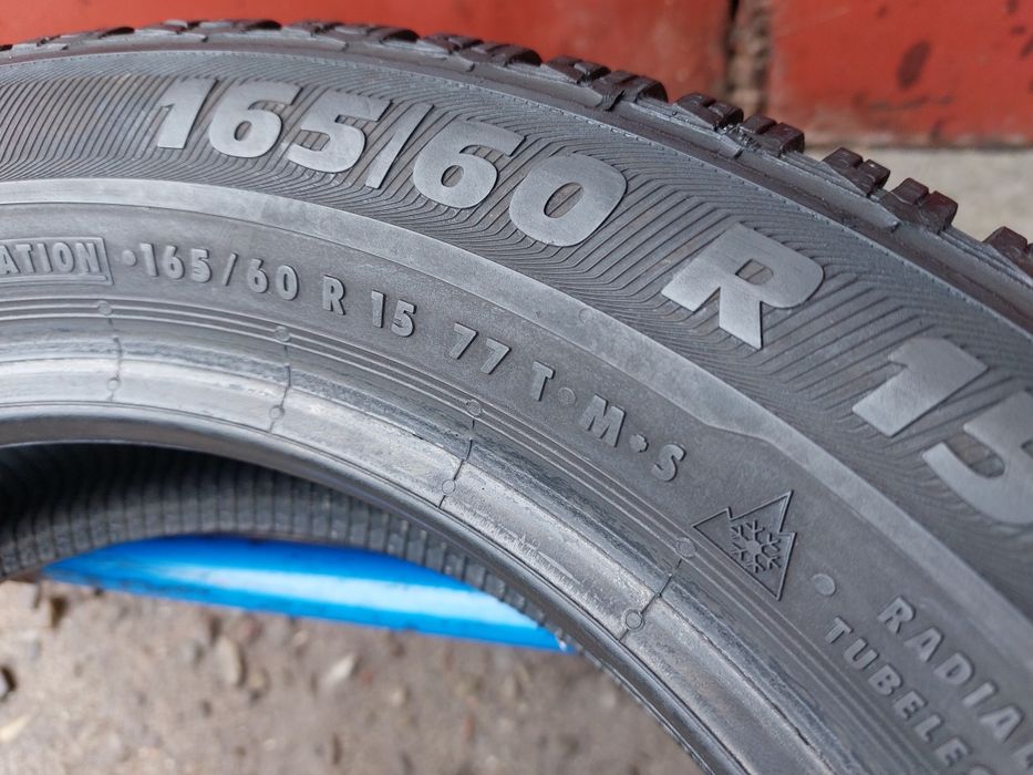 165/60/15 R15 Semperit Master Grip 2 4шт ціна за 1шт зима шини