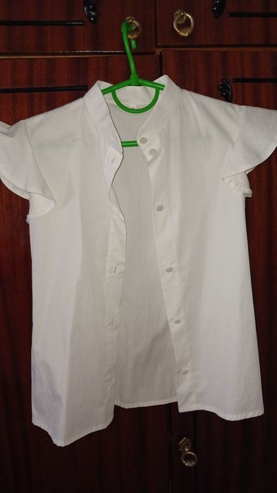 Рубашка белая для девочки