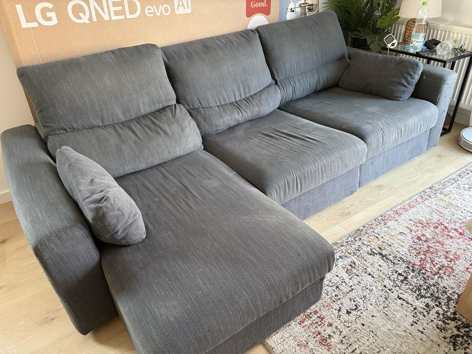 Eskilstuna kanapa rozkladana regulowane oparcia i siedziska