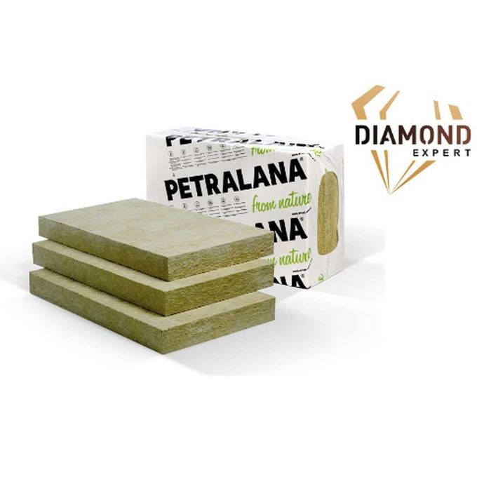 Wełna Mineralna Skalna Fasadowa-Na Elewację-0,034 -12 cm Kamienna