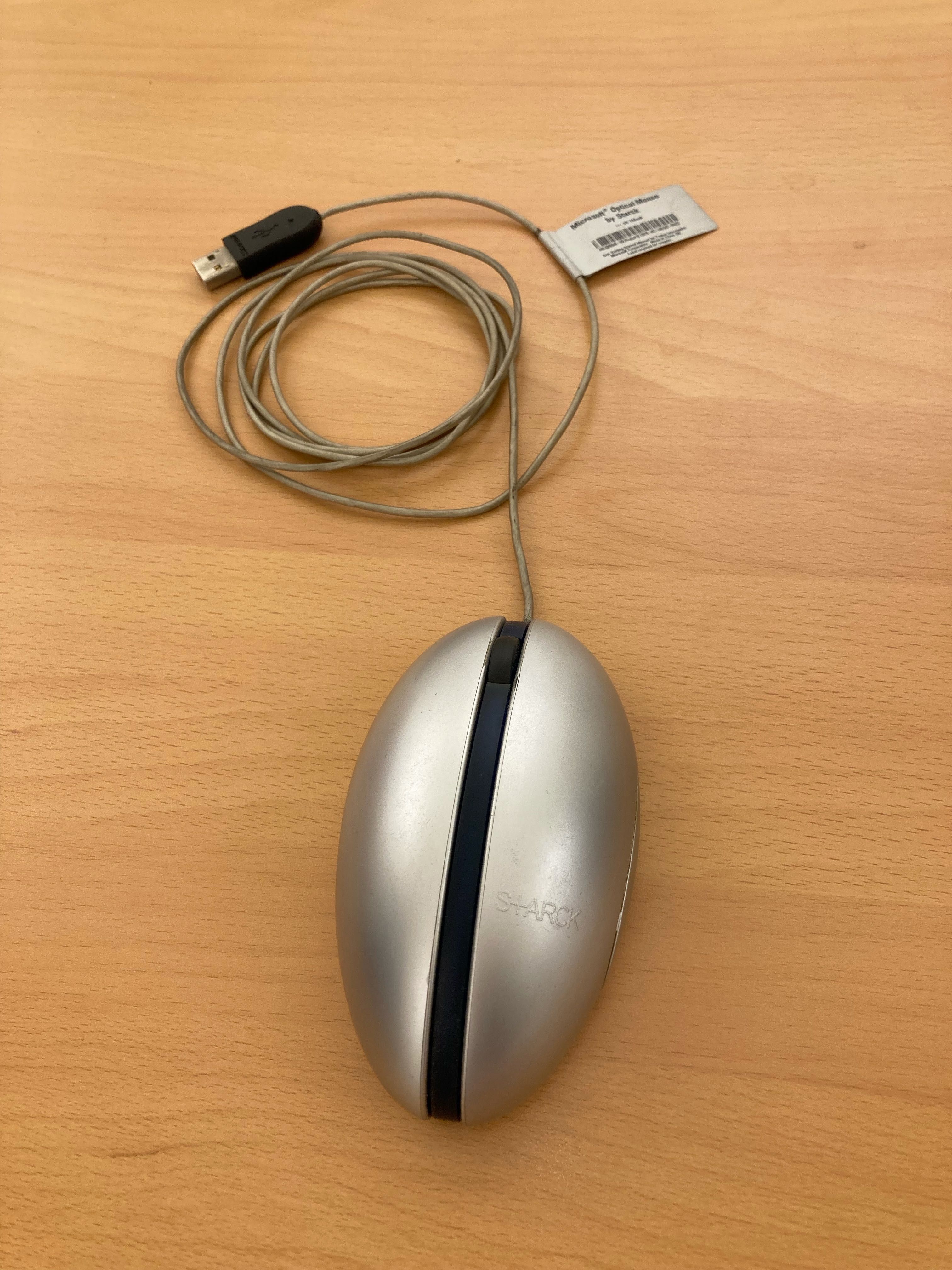 Mouse Philippe Starck (Microsoft) para colecionadores