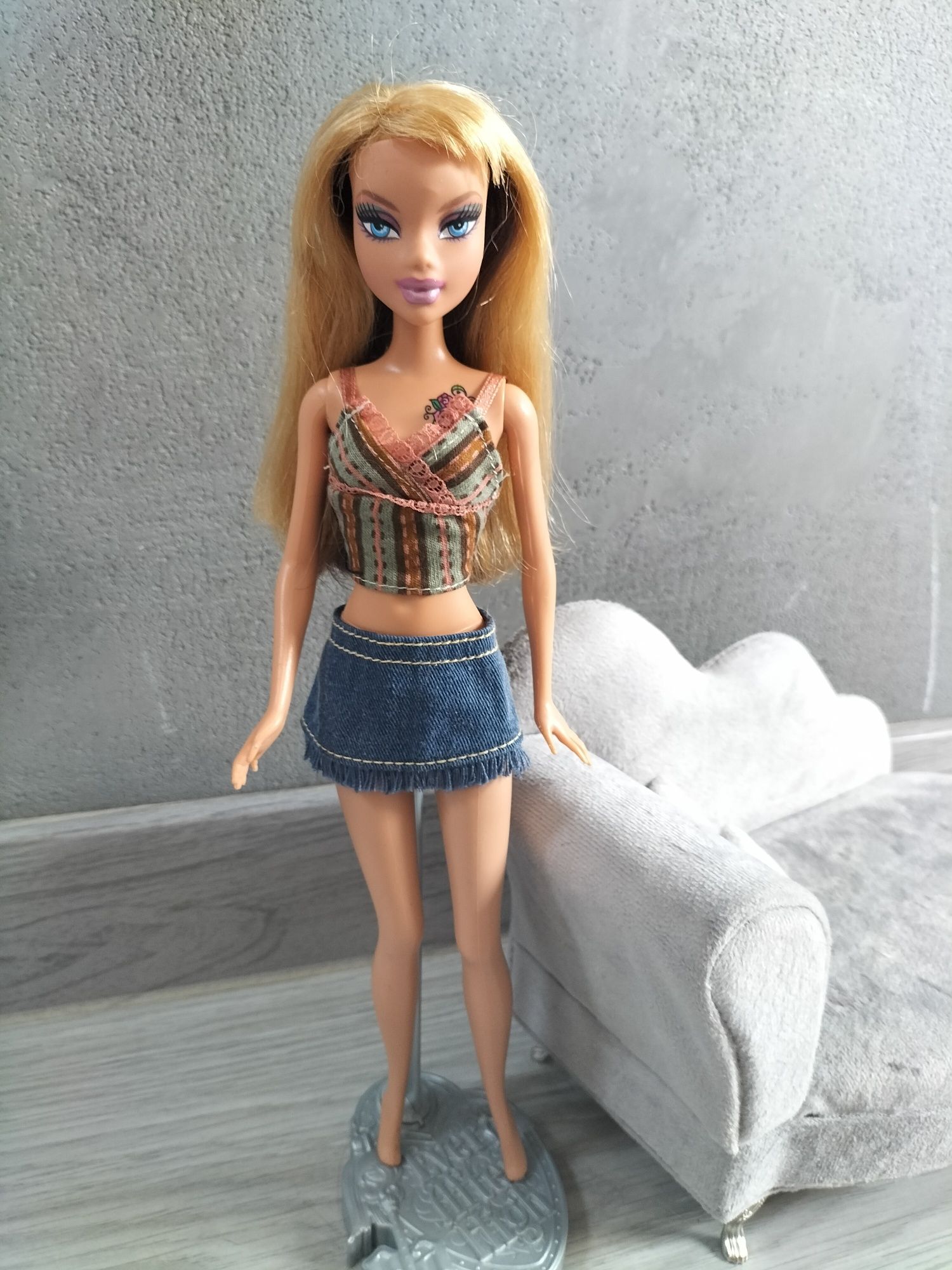 Lalka Barbie My Scene Junglicious Salon Safari Kennedy Doll Twist Hair