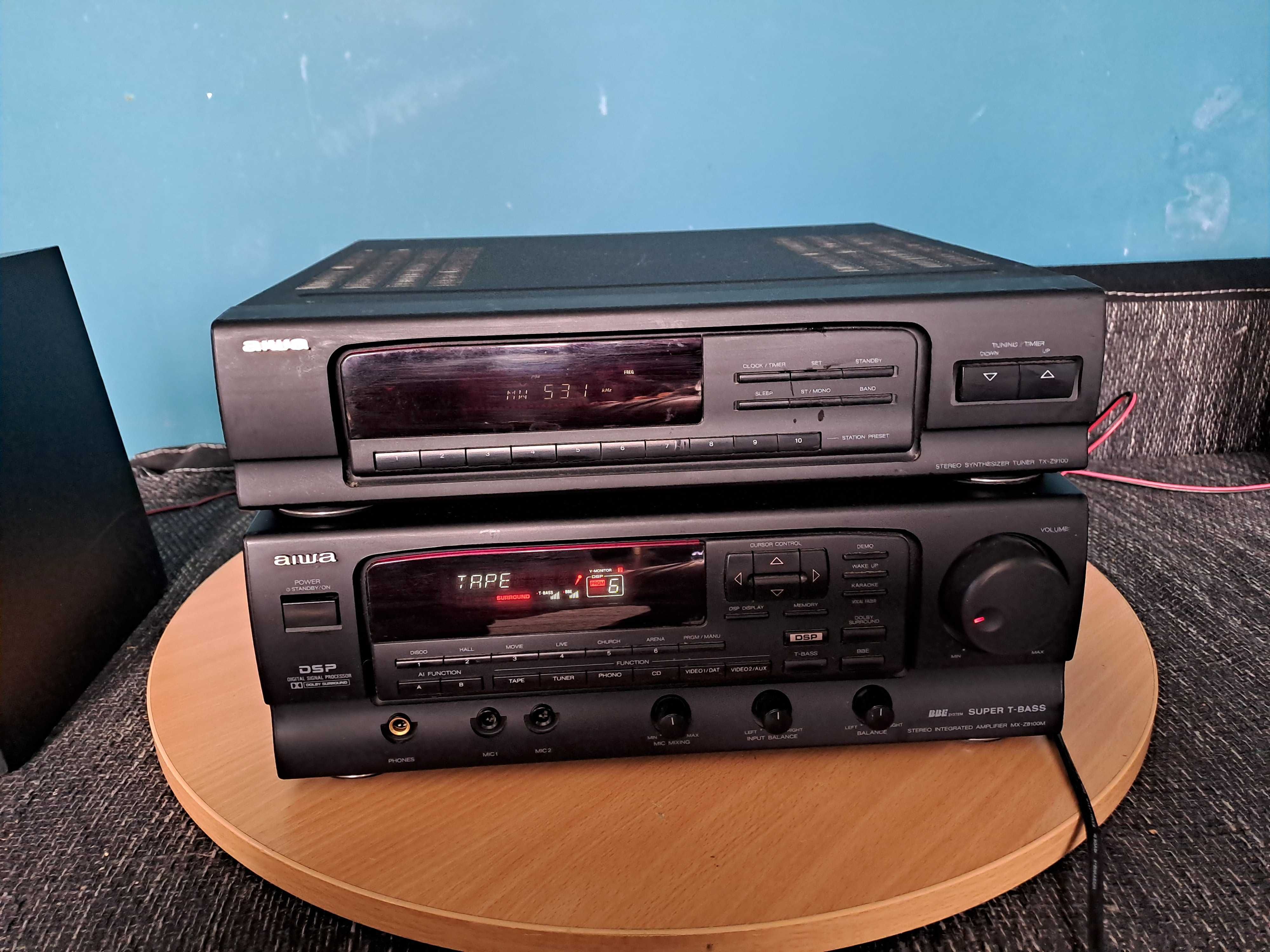 Wzmacniacz+tuner AIWA MX-Z8100M i TX-Z9100