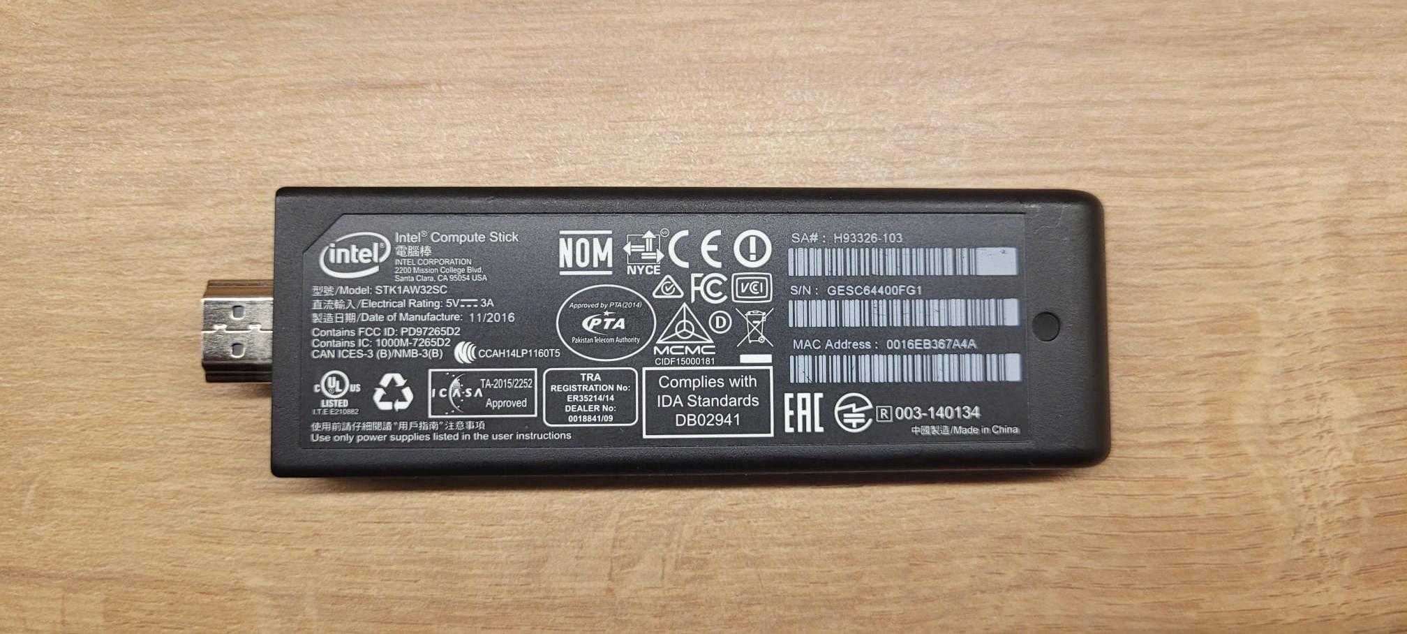 Intel computer stick