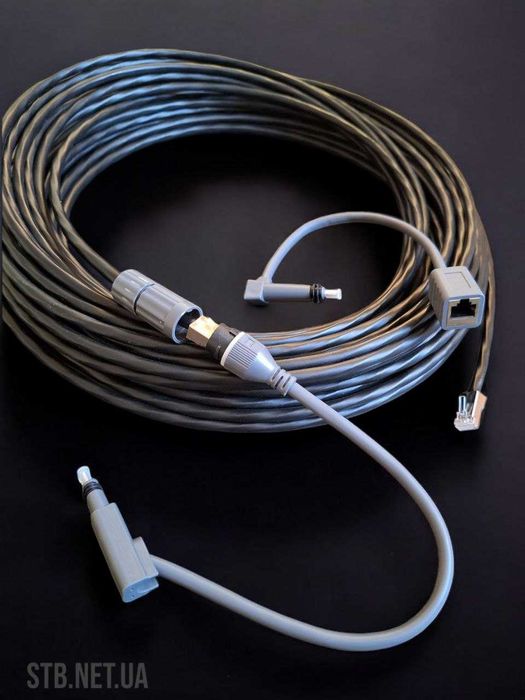 Кабель Starlink 20м/25м/30м/40м з комплектом конекторів SPX Plug