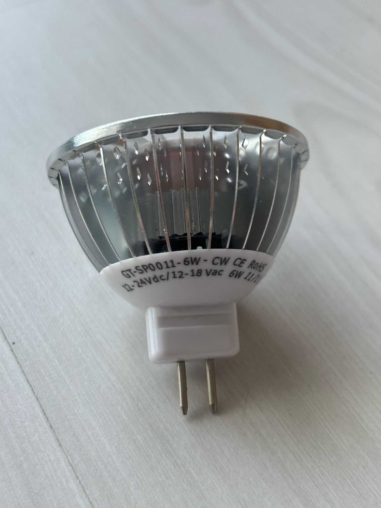 Lampada MR 16 6W 6000K