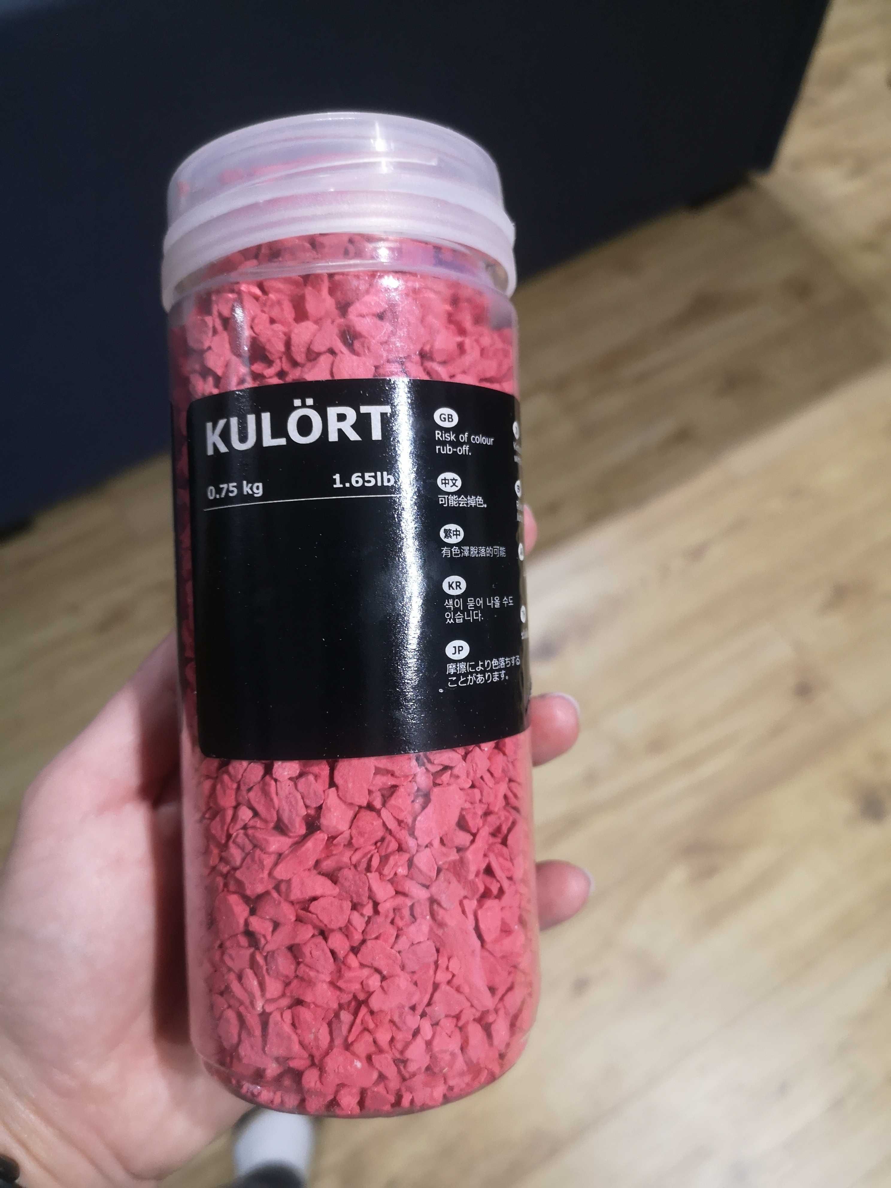 Ikea Kulort Dekoracje Kamienie, Różowy Barbie