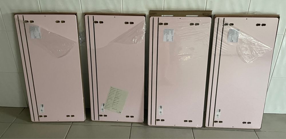 Smastad frente gaveta, rosa claro, 60x30