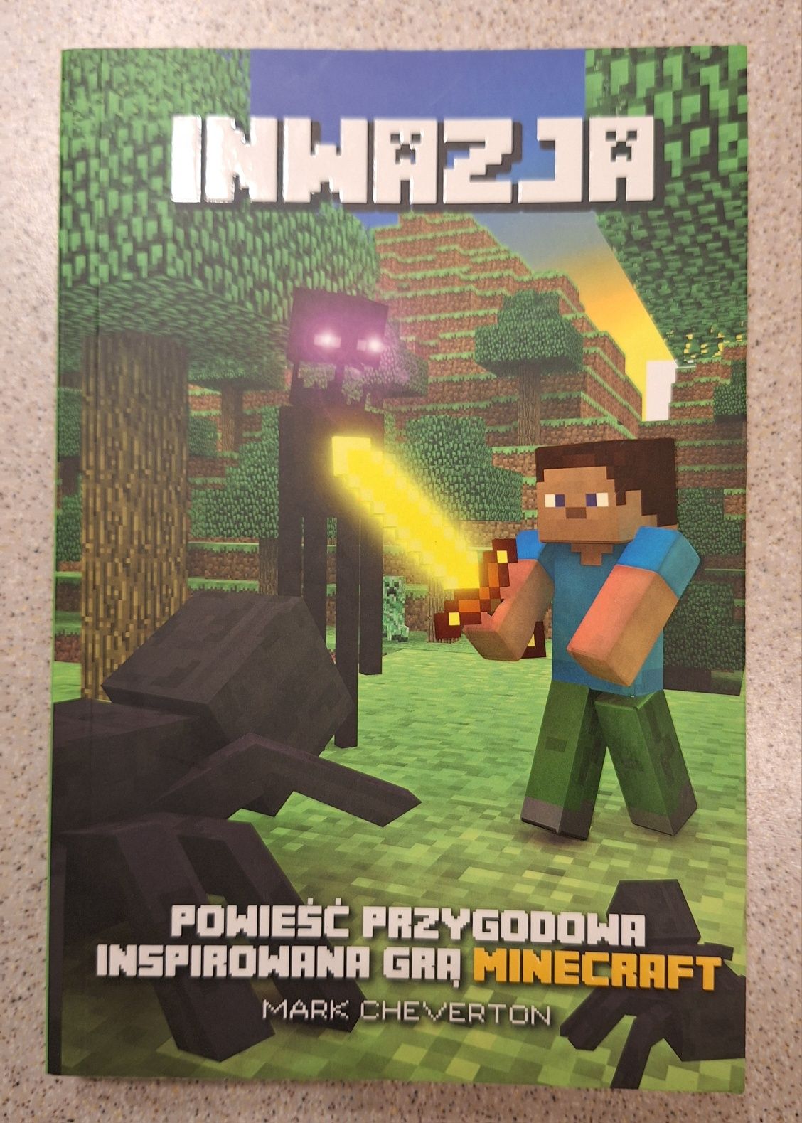 Książka Minecraft Inwazja
