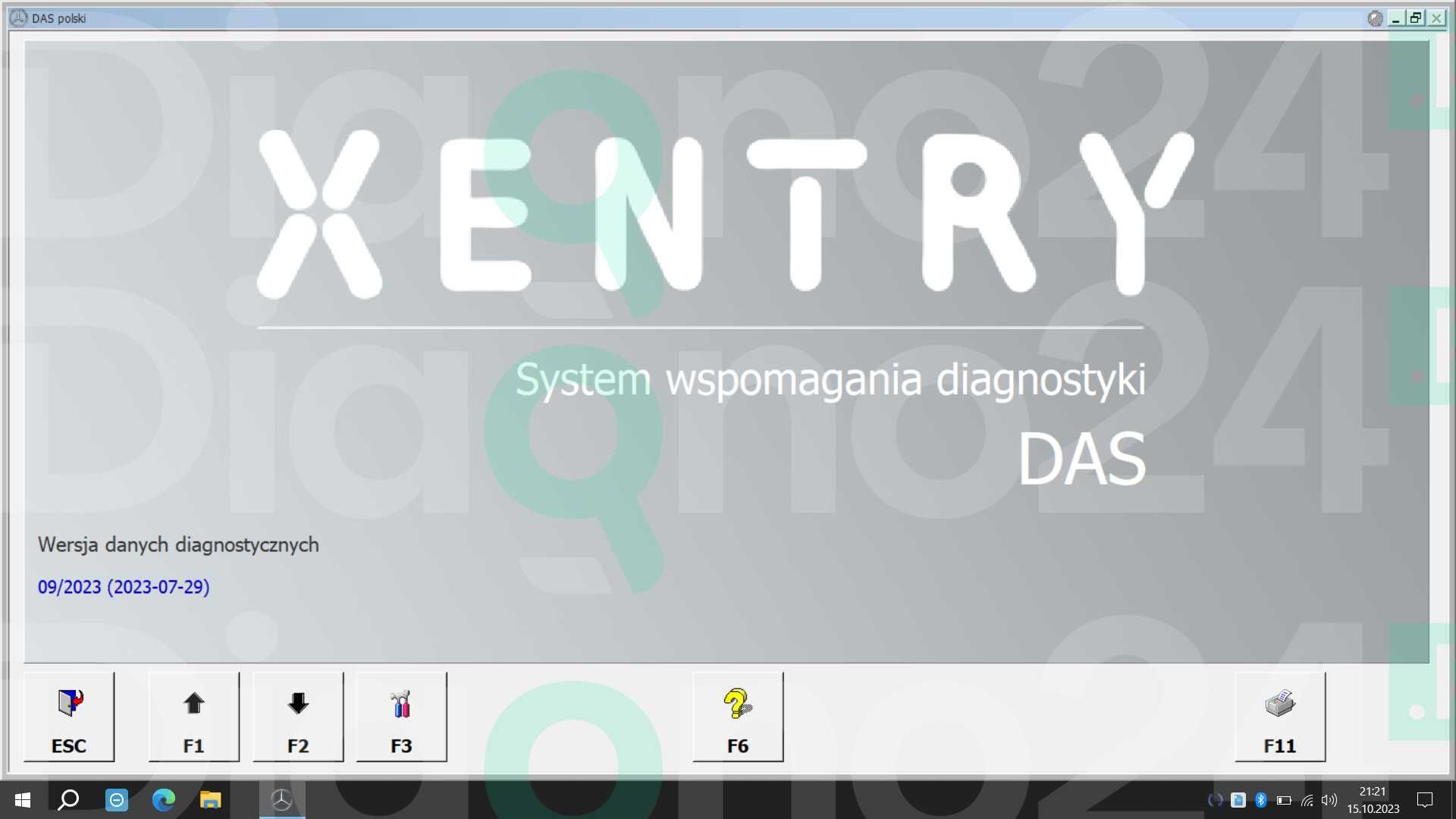 DYSK 1TB SSD Xentry 2023.09 Vediamo Monaco DAS Mega Dopakowany MB Star