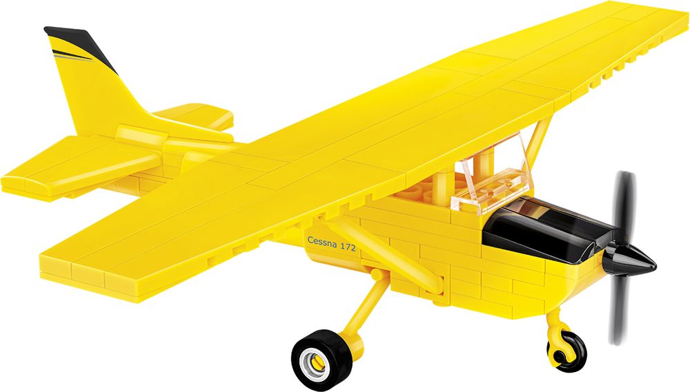 Klocki Cobi 26621 Samolot Cessna 172 Skyhawk-Yellow 160 El.