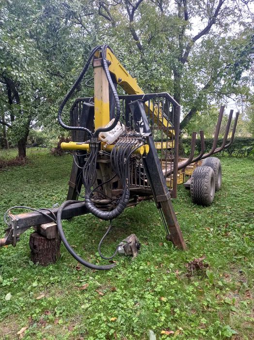 Sprzedam przyczepę do zrywki drewna HYDRO FAST H9
