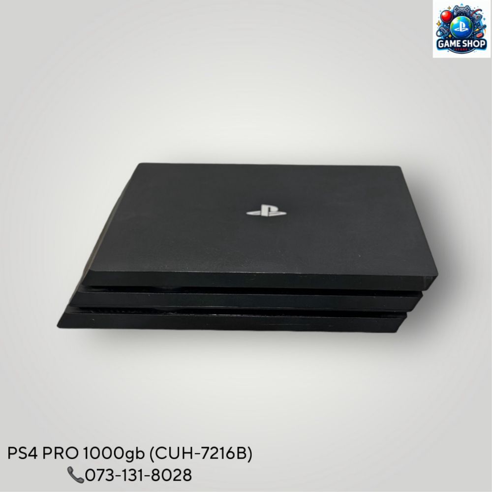 Ігрова Приставка Sony PlayStation 4 PRO 1000gb (CUH-7216B)  плейстейшн