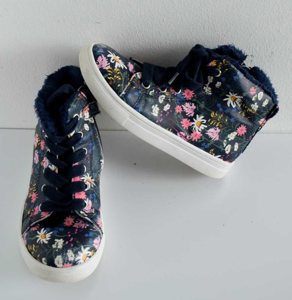 Fribo 26 buty sneakersy w kwiaty