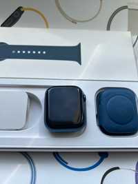 Apple Watch Series 7 GPS + Cellular 45mm niebieski