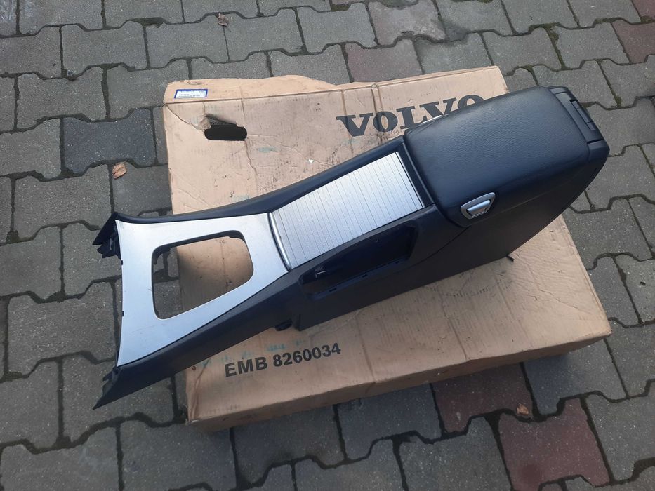 VOLVO V70 S60 Tunel Podłokietnik EUROPA Lift Roleta Dekor Aluminium