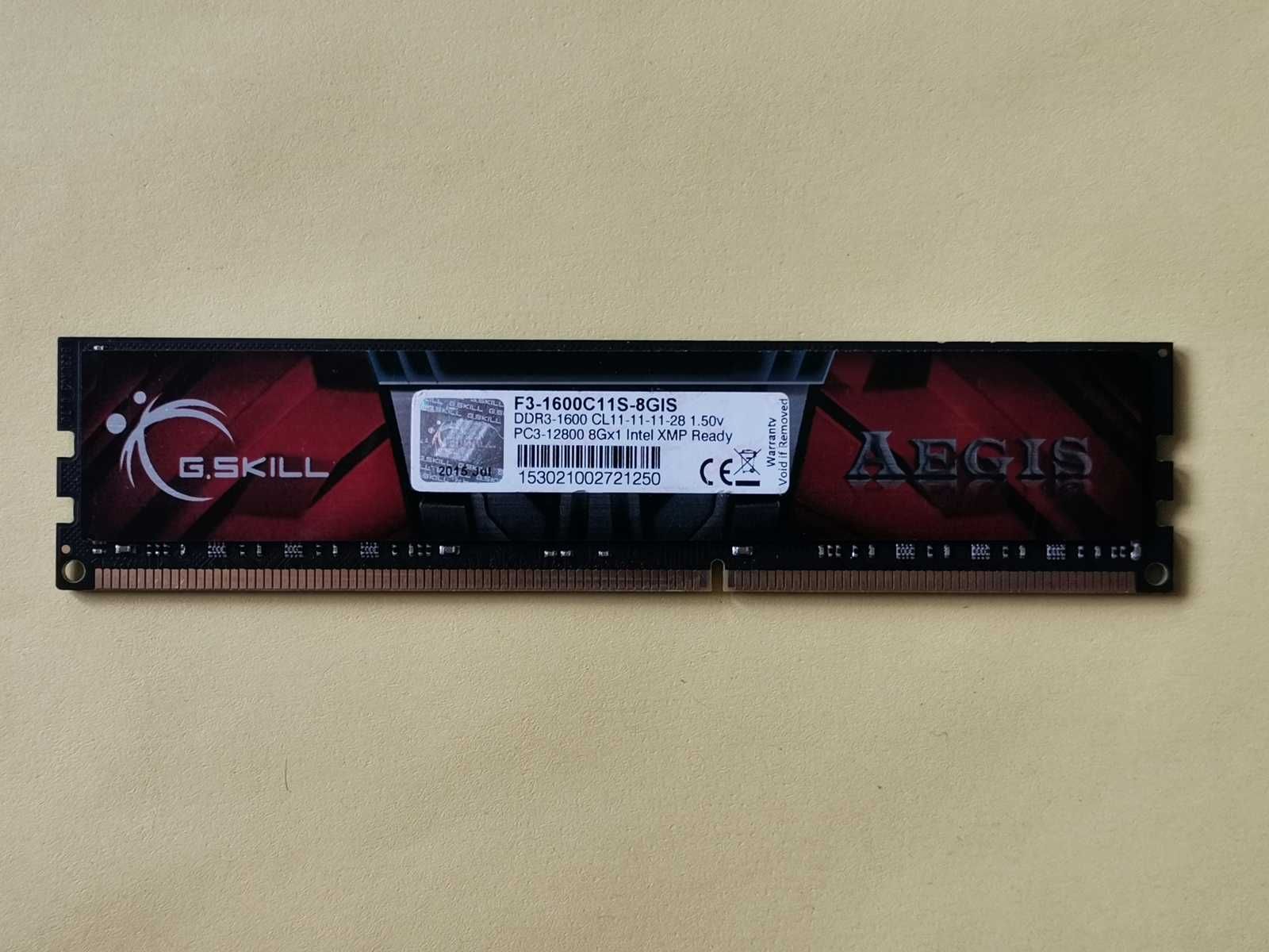 DDR3 8GB G.SkiLL AEGiS 12800