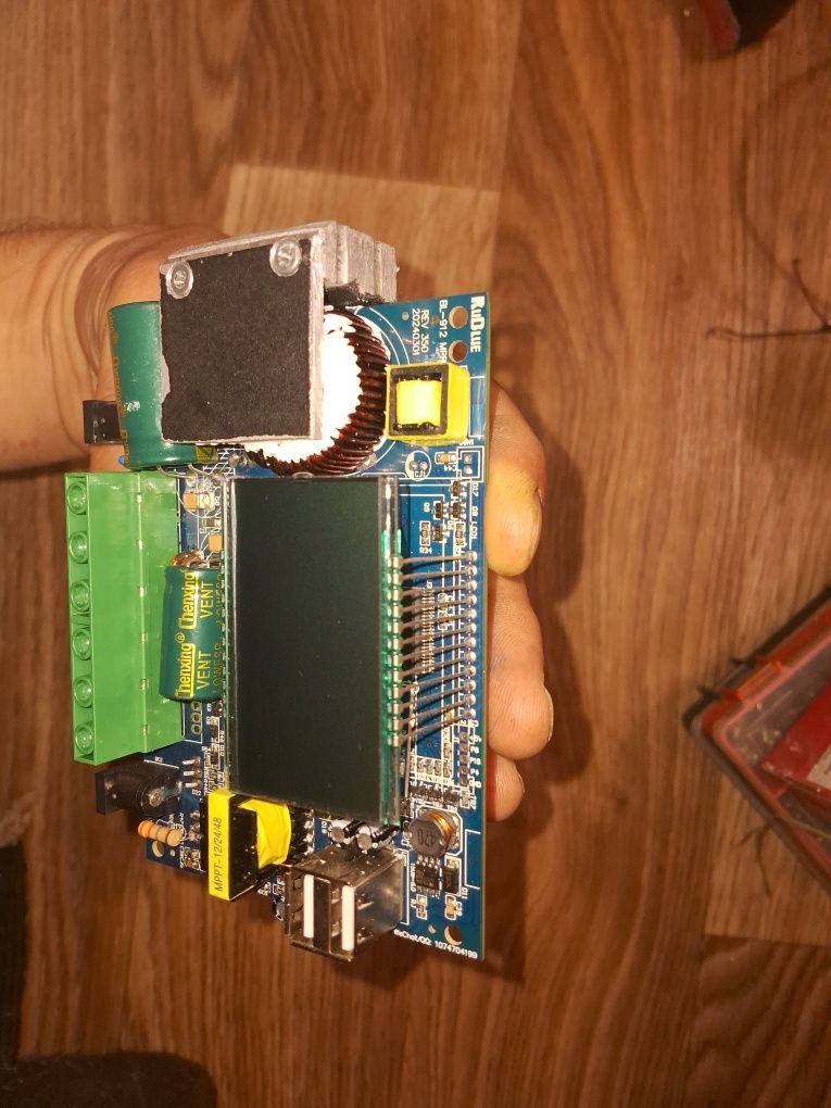 Mppt сонячний контролер неробочий Bluetooth 12В/24B/36В/48B/60в 20A PV