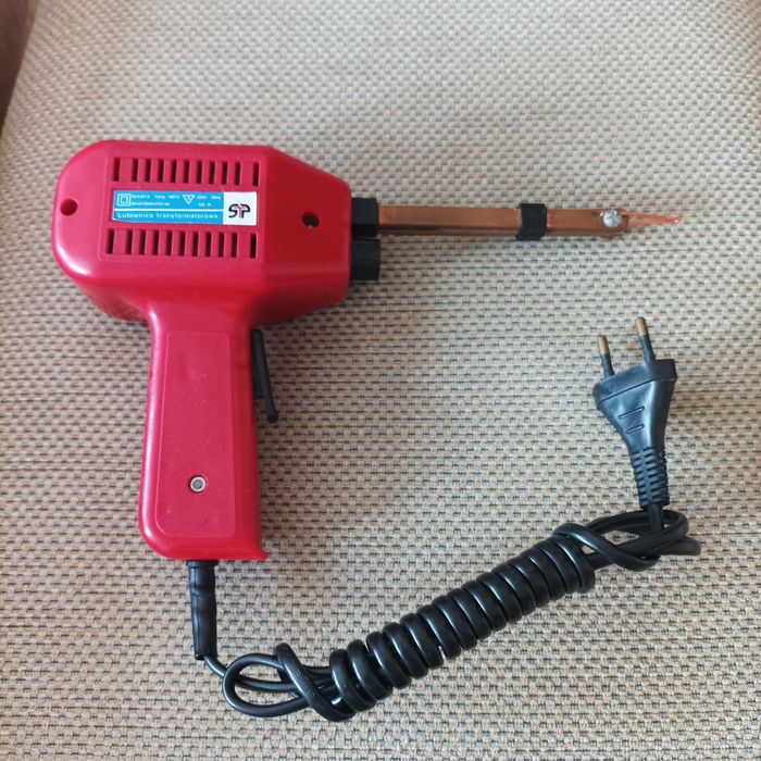 Polska lutownica transformatorowa Lutola 6B temp grotu 480°C