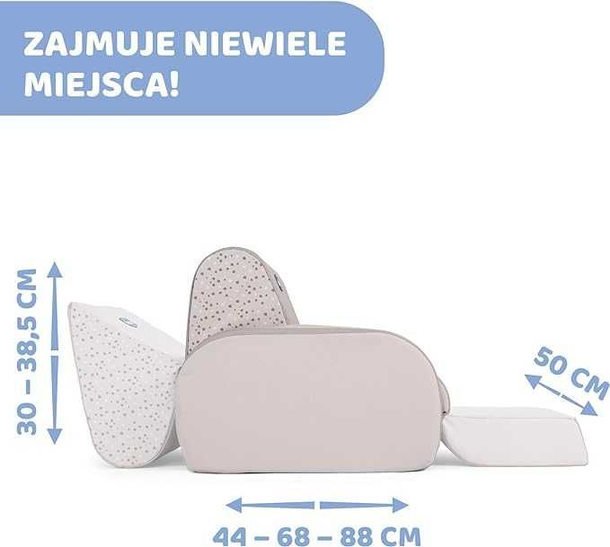 Chicco Twist 3 w 1 Fotelik Sofa Leżanka dla dzieci 1-3 nowe