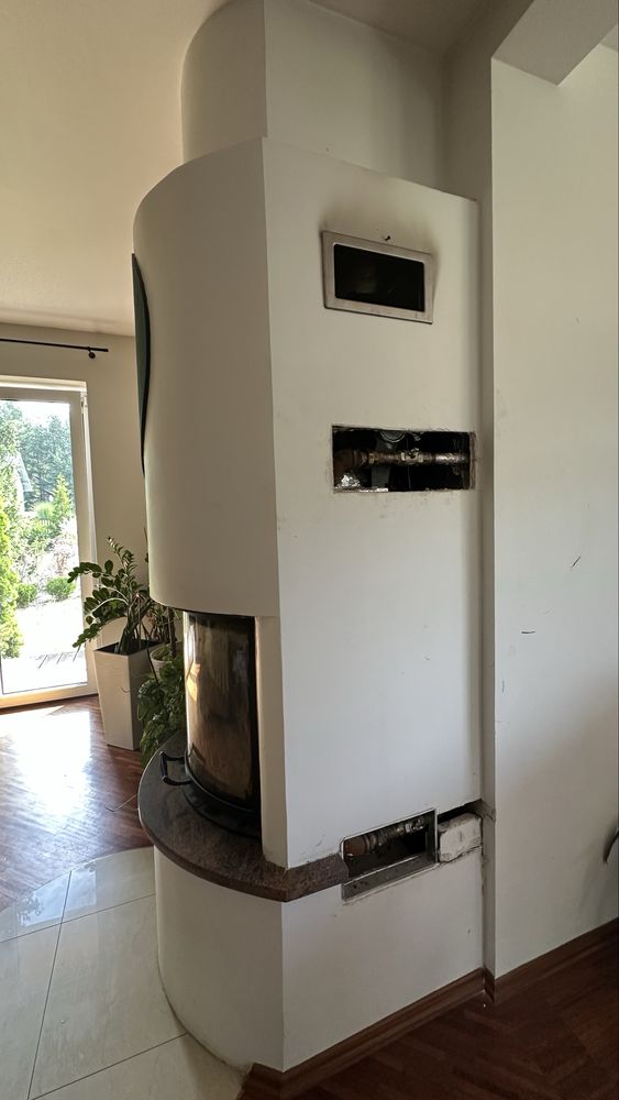 Kominek z płaszczem wodnym 24kw