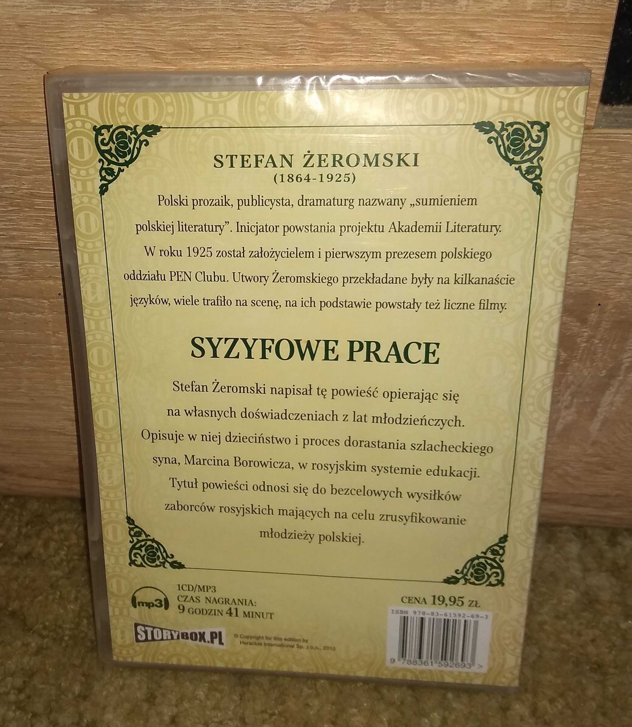 Syzyfowe Prace / Stefan Żeromski / FOLIA / AUDIOBOOK /