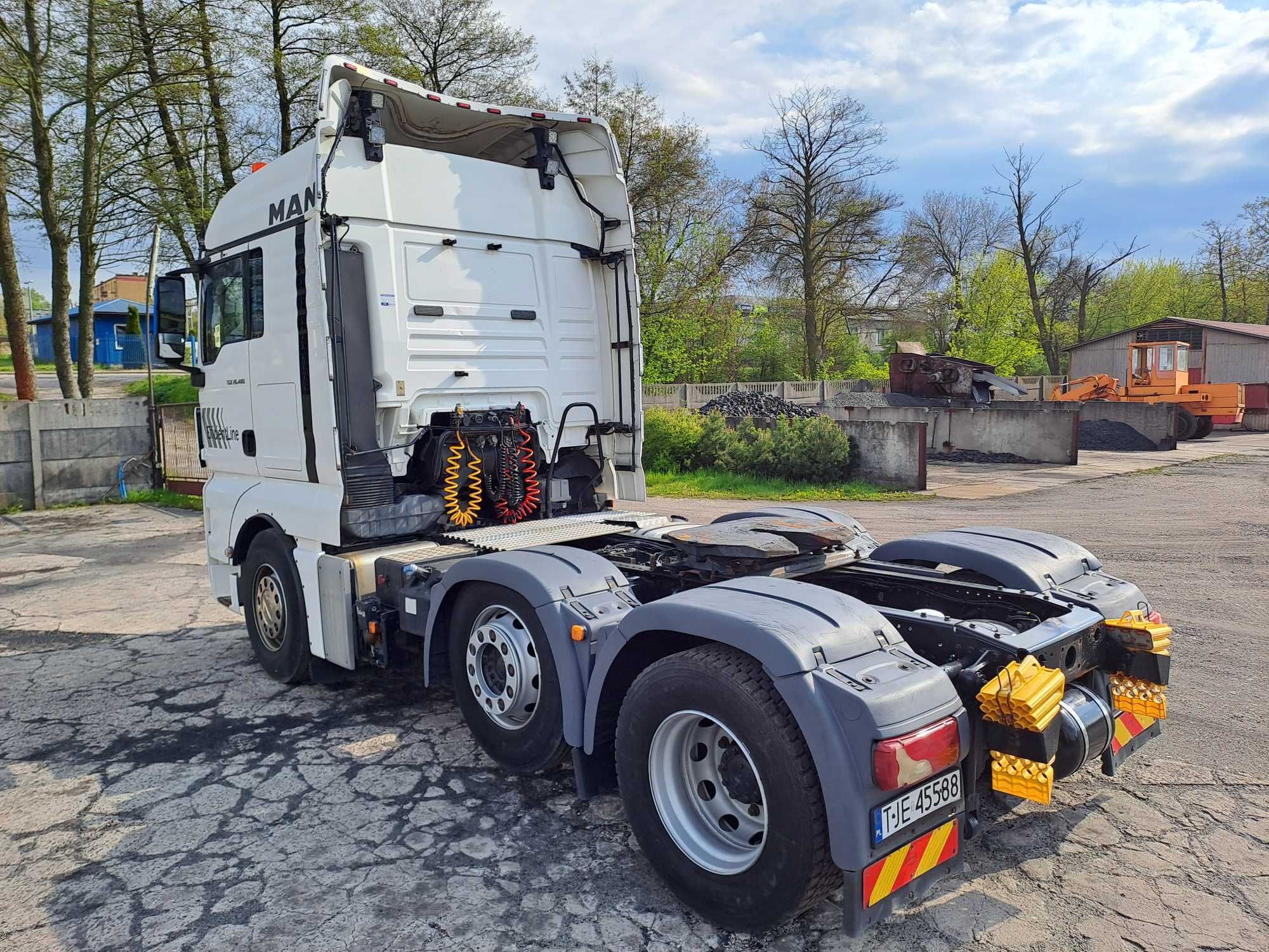 MAN TGX 26-480 3 Osie Pusher Odstępstwo na 60 ton Stan Bardzo Dobry