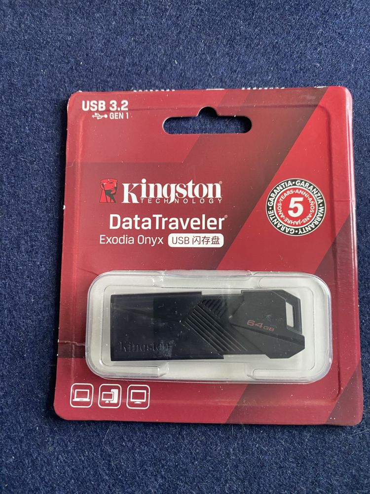 USB Флеш накопичувач Kingston 64GB USB 3.2 / флешка