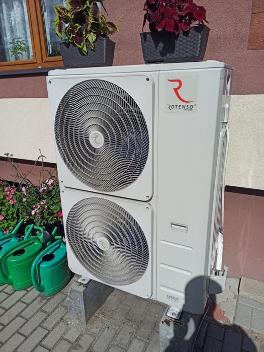 Pompa ciepła z klimatyzatora Rotenso 14kW