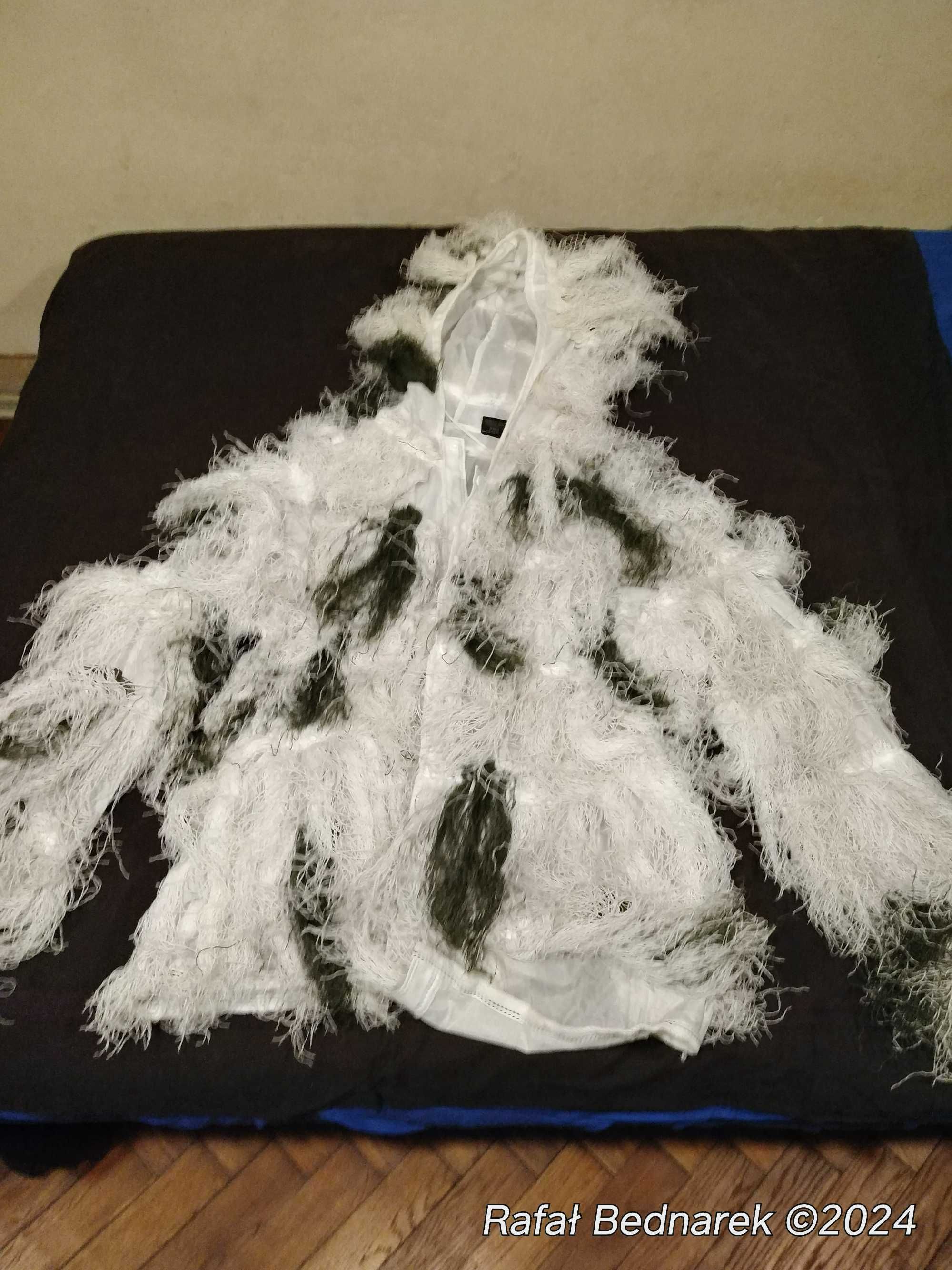 Strój maskujący Helikon Ghillie - Snow Camo