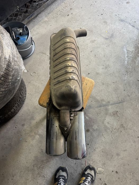 Mercedes w220 tłumnik końcowy wydech