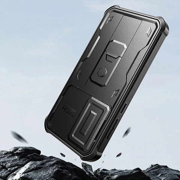 Samsung Galaxy A55/5G Etui Kevlar - Czarny Premium 360