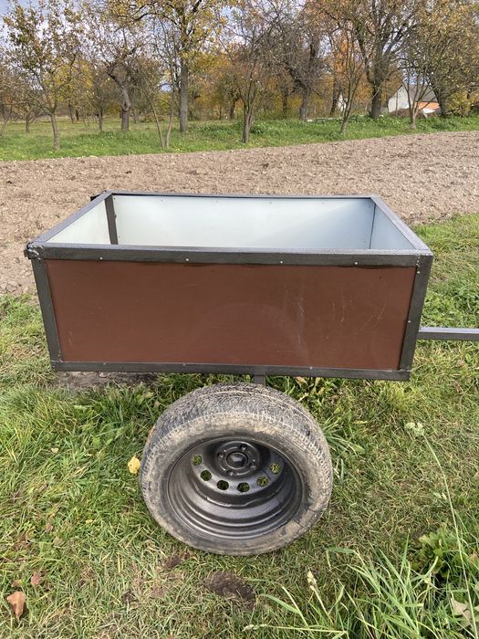 Причіп для квадроцикла міні мотоблока самоскид