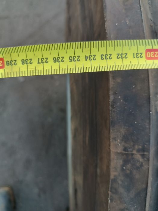 Oś ośka belka do przyczepy koła balonowe 12.5/80-18