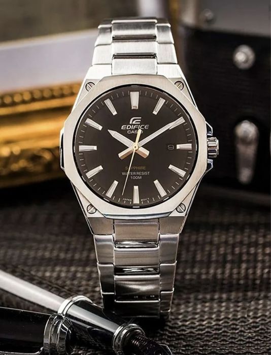 Годинник  Casio Edifice EFR-S108D Сапфир Оригінал Гарантія