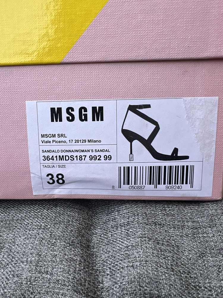 Szpilki MSGM roz.38