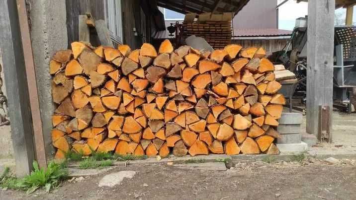 Opał rąbany brzoza swierk drewno