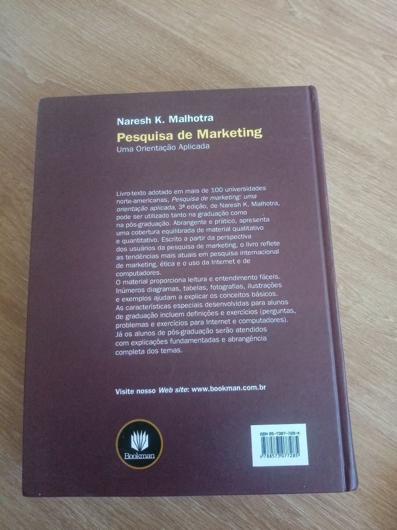 Pesquisa de marketing uma orientação aplicada de naresh k. Malhotra