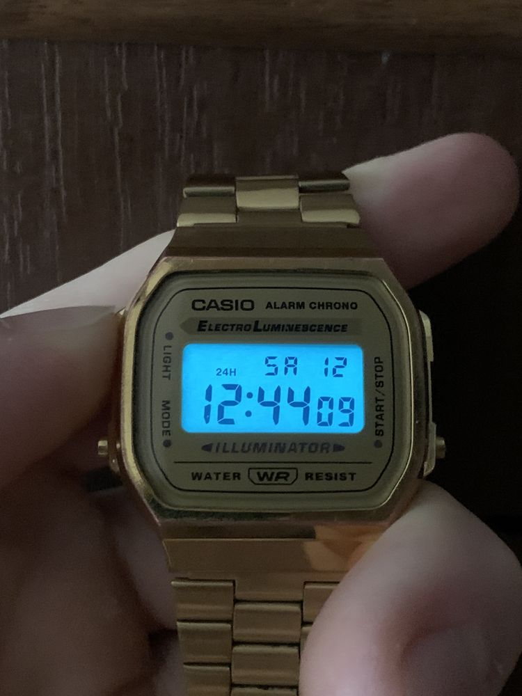 Годинник Casio A168WE Оригінал