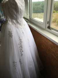 Свадебное платье «David’s bridal», размер 46/48,